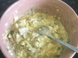 Rissoles Mayo dengan keju Dan sosis