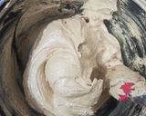 A picture of step 3 of Dalgona coffee macaroons.