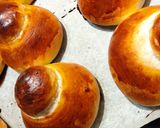 Foto del passaggio 7 della ricetta Brioche col tuppo