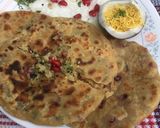 A picture of step 4 of Coconut & plain sev paratha.