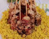 صورة لخطوة 4 من وصفة شيش طاووق مع الأرز بالحمص