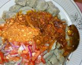 Dan wake da Miya da yaji😋matakin girki10 hoto