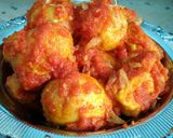 Foto langkah ke 3 dari resep Telor Tahu Balado.