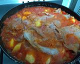 Foto del paso 1 de la receta: Bifes con salsa portuguesa