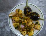 A picture of step 3 of Vegetable Khichdi.