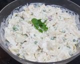 A picture of step 8 of Russian salad.