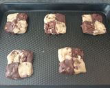 A picture of step 8 of Checkered Cookies.