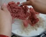 A picture of step 1 of Beef Samosa.