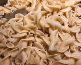 A picture of step 2 of Cheesy Buttered Egg Noodles.
