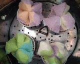 Foto langkah ke 4 dari resep Bolu kukus susu (metode all in one).