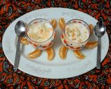 A picture of step 5 of Assamese komolar kheer(Orange kheer).