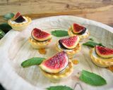 Foto del paso 1 de la receta Aperitivo de tartaleta de queso e higos o brevas