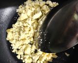 A picture of step 2 of Coconut mawa fudge - Coconut mawa cake.