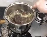 A picture of step 3 of Caramel Masala Tea ☕️.