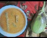 A picture of step 8 of Coconut drumstick curry.