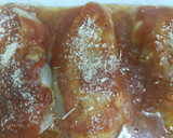 Foto del paso 4 de la receta: Pollo relleno con salsa picante acompañado de fideo con queso