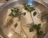 A picture of step 2 of Plaice in Acqua Pazza (Poached Plaice).