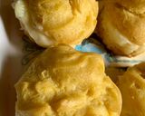 Foto langkah ke 6 dari resep Kue Sus isi Vla Vanilla.