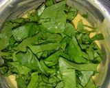 A picture of step 4 of Palak Pakoda.