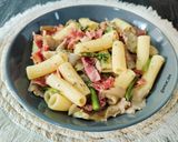 Foto del paso 6 de la receta: Elicoidali con setas, espárragos y jamón