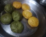 पालक, बेसन लच्छा परांठा रेसिपी चरण 3 फोटो