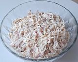 Hình bước làm 2 của món Chả Giò khoai môn-thịt