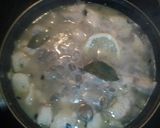 Foto del paso 3 de la receta: Cazón con almejas en salsa de limón
