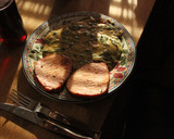 Foto del paso 14 de la receta: Salsa Popeye rosada y kassler frito