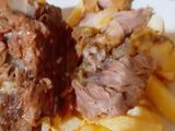 لحم محمر في أكياس الطبخ