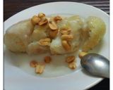 Hình bước làm 2 của món Chuối cuộn nếp nướng