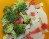 A picture of step 2 of Broccoli Veg.