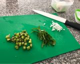 Foto del paso 1 de la receta: Omelette Claras con Jamón y Espárragos