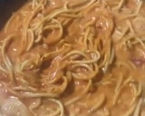 Foto del paso 5 de la receta: Pasta cremosa con salsa de tomates 🍅 y champiñones 🍄 muy rica y súper sencilla a la @jauregrill