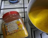 Foto del paso 1 de la receta: Polenta con salsa de garbanzos