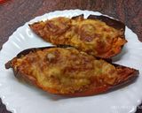 Foto del paso 4 de la receta: Boniatos rellenos 🍠🧡🍂