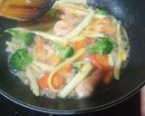 Foto langkah ke 2 dari resep Capcay udang (W#47).