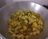 A picture of step 2 of Sabudana khichdi.
