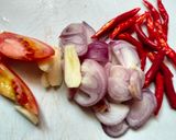 Foto langkah ke 2 dari resep Sayur Bening Bayam Gambas.