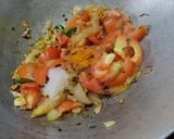 A picture of step 3 of Potato, Brinjal Dry Curry With Mixed Mustard Powder.