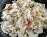 Foto del paso 5 de la receta: Repollo con jamón