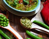 A picture of step 6 of Peas dal.