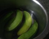 A picture of step 1 of Nigerian Gizdodo_gizzard and banana.
