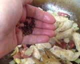 A picture of step 6 of My Peppered Chicken and Chorizo Bake 💜.