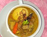 Foto langkah ke 3 dari resep Gulai Kambing-Telur.