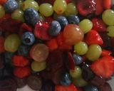 A picture of step 1 of Berry-licious fruit salad.