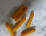 A picture of step 5 of Churros with chocolate dip.
