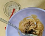 Foto del paso 2 de la receta: Pudding de avena y chía con chocolate 🥣 Overnight oats