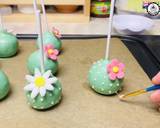 เค้กป๊อบกระบองเพชร จากเศษขนมปัง (เพิ่มมูลค่าให้ขนมได้อีก) วิธีทำสูตร 5 รูป