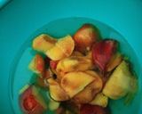 Foto del paso 1 de la receta: Tarta vegana de fruta y nuez 🌹😊