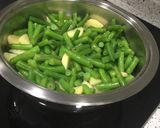Foto del paso 1 de la receta: Judías verdes esparragadas
